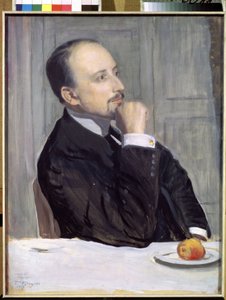 Portrait of the Artist E. Lanceray. Work by Boris Michaylovich Kustodiev