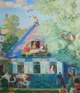Small Blue House