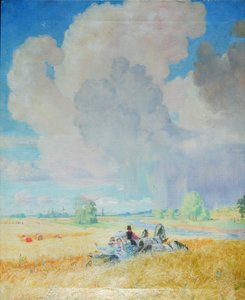 Summer, 1922 by Boris Mikhailovich Kustodiev