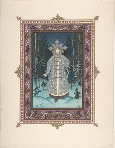 Illustration for the Fairy Tale Snegurochka