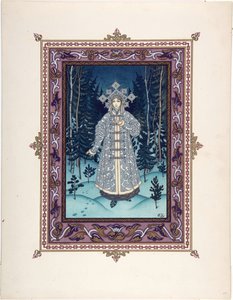 Illustration for the Fairy Tale Snegurochka