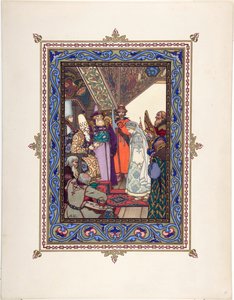 Illustration for the Fairy Tale Snegurochka