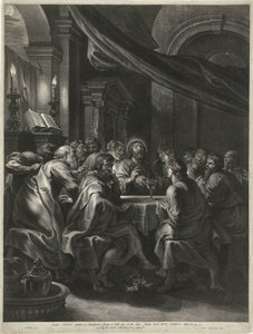 Christ and the Apostles During the Last Supper