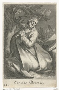 Saint Bonosus as Hermit (series: Hermits, Sacra eremvs ascetarvm)