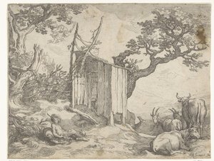 Landscape with Argus by Io as a Cow and Mercury in the Air