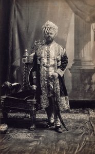 Maharaja Jagatjit Singh of Kapurthala by Bourne & Shepherd