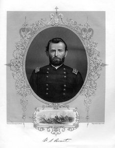 Ulysses S Grant, American general and 18th President of the United States, 1862-1867