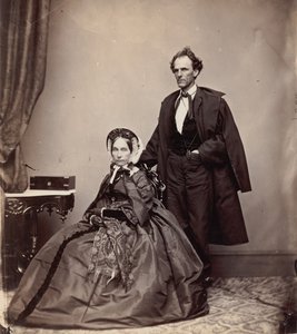 [Senator and Mrs. James Henry Lane], 1861-66