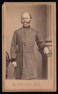 Portrait of Ambrose Everett Burnside by Brady