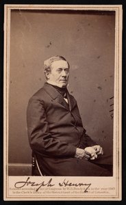 Portrait of Joseph Henry by Brady