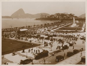 Gardens of Gloria, Rio de Janeiro (black and white photo) by Brazilian Photographer