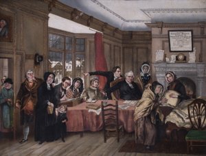 Allfaire Benevolent Society, 1863 by Brian Percy Mann
