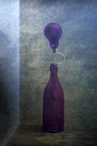 Floating Purple Light by Brig Barkow