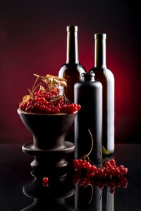 Red Berries Still Life by Brig Barkow