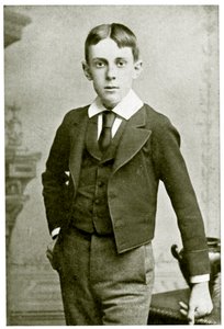Aubrey Beardsley, at the age of 13 years by British Photographer