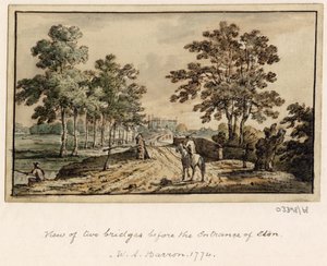 A Series of Sketches, Views in Great Britain, the Continent and America 1772-1778 by British School