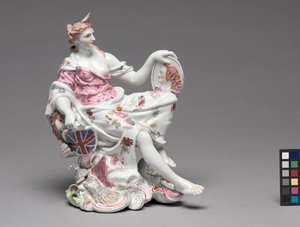 Britannia, Longton Hall Porcelain Factory, c.1756 by British School