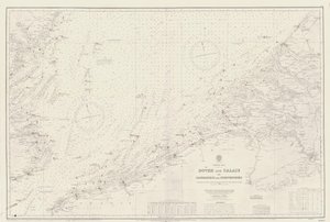 Chart of area from Dover and Calais to Orfordness
