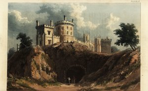Enmore Castle, Somerset, the Seat of the 3rd Earl of Egmont