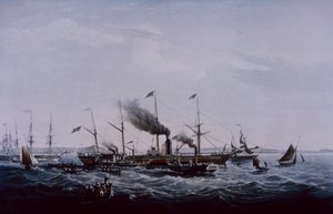 Great Western Steamship, Designed by Brunel, Completed in Bristol 1837 by British School