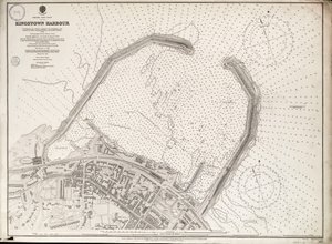 Kingstown Harbour, East Coast of Ireland by British School