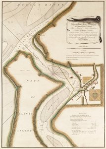 Map of Hoogly River by British School