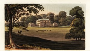 North Court, Isle of Wight, the seat of Mrs. Bennet by British School