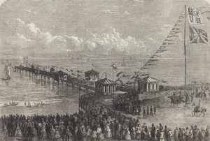 Opening a British Seaside Pier by British School