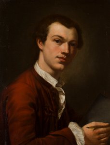 Portrait of an Artist, Possibly a Self-Portrait by British School