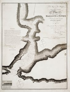 The harbour of Fowey, Cornwall by British School