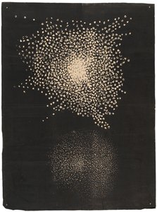 Wall Hanging Showing Two Star Clusters by British School