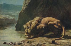 The King Drinks by Briton Riviere