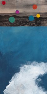 Colorful Desert Ocean Wave