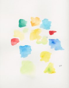 Colorful Watercolor Shapes