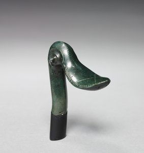 Duck Head Finial by Bronze Age
