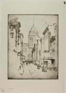 Call Building by Bror Julius Olsson Nordfeldt