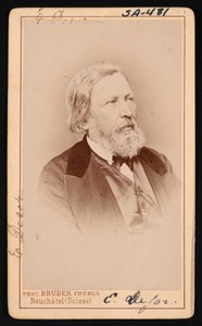 Portrait of Pierre Jean Edouard Desor by Bruder Freres