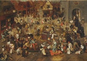 The Fight Between Carnival and Lent