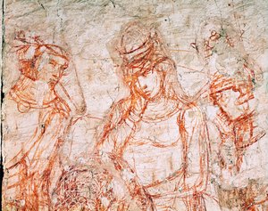 Sinopia of a Group of Hunters, Trionfo della Morte