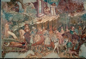 Triumph of Death (fresco) by Buonamico Buffalmacco