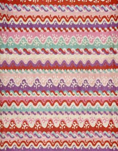 Acheik pattern material by Burmese School