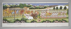 A Procession, Scenes from the Life of Buddha