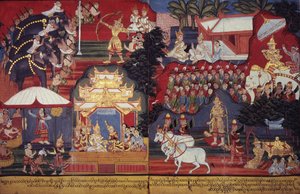 The Future Buddha Grows Up, c.1800-20