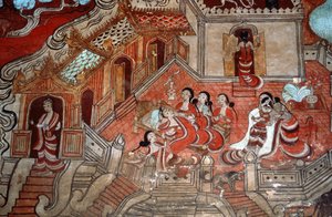 Scenes from the Life of a Bodhisattva, 1776 by Burmese School
