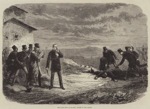 The Late Duel at Madrid, Death of Don Henry by Burn Smeeton