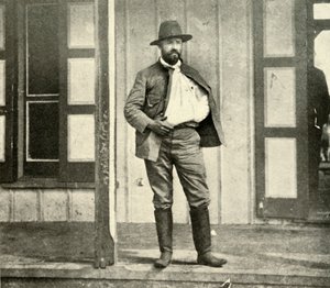 Creelman, Just After Dismounting from Horse, Spanish-American War by Burr McIntosh