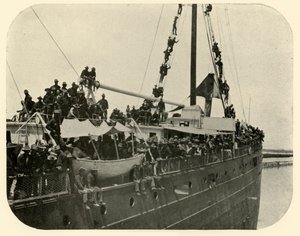 Rio Grande Backing Out, Spanish-American War, 12 June 1898