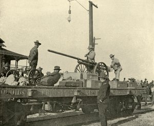 Sergeant Borrowe and the Dynamite Gun, Spanish-American War