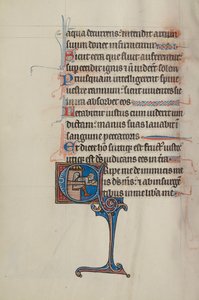 Initial E: Michol Helping David Climb Out a Window