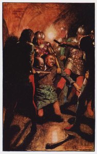 Illustration for The Cloister and The Hearth by Charles Reade by Byam (after) Shaw